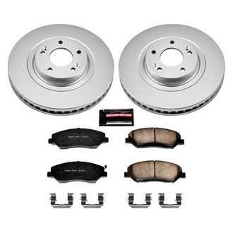 PowerStop® - Z17 Evolution Geomet® Plain Front Brake Kit