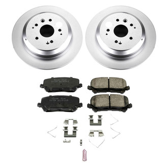 PowerStop® - Z17 Evolution Geomet® Plain Rear Brake Kit