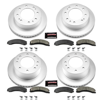 PowerStop® - Z17 Evolution Geomet® Plain Brake Kit