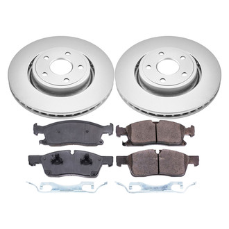 PowerStop® - Z17 Evolution Geomet® Plain Front Brake Kit