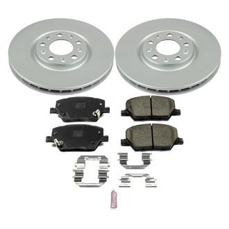 PowerStop® - Z17 Evolution Geomet® Plain Front Brake Kit
