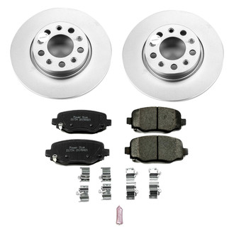 PowerStop® - Z17 Evolution Geomet® Plain Rear Brake Kit