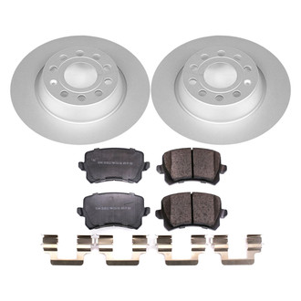 PowerStop® - Z17 Evolution Geomet® Plain Rear Brake Kit