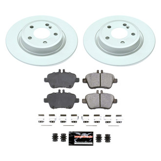 PowerStop® - Z17 Evolution Geomet® Plain Rear Brake Kit
