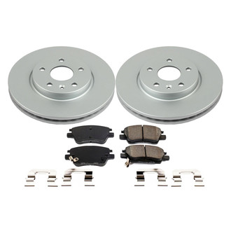 PowerStop® - Z17 Evolution Geomet® Plain Front Brake Kit