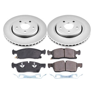 PowerStop® - Z17 Evolution Geomet® Plain Front Brake Kit