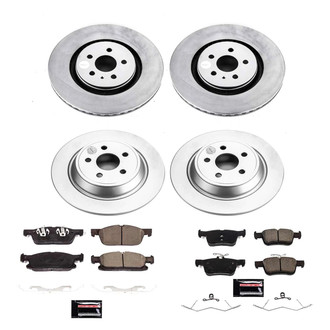 PowerStop® - Z17 Evolution Geomet® Plain Brake Kit
