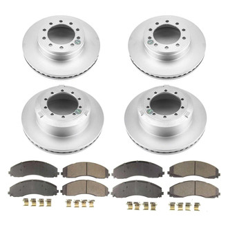PowerStop® - Z17 Evolution Geomet® Plain Front and Rear Brake Kit