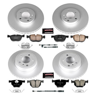 PowerStop® - Z17 Evolution Geomet® Plain Front and Rear Brake Kit