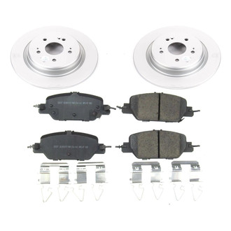 PowerStop® - Z17 Evolution Geomet® Plain Rear Brake Kit