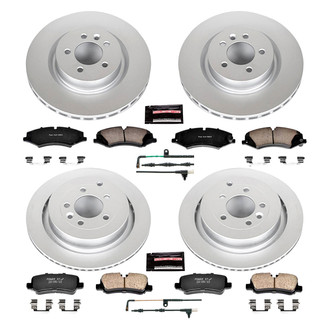 PowerStop® - Z17 Evolution Geomet® Plain Brake Kit