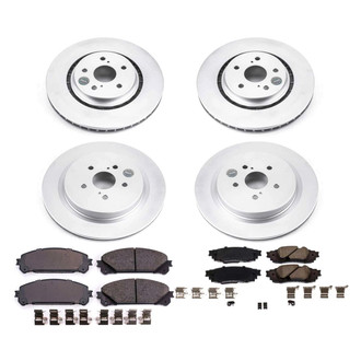 PowerStop® - Z17 Evolution Geomet® Plain Brake Kit