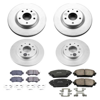 PowerStop® - Z17 Evolution Geomet® Plain Brake Kit