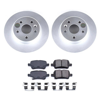 PowerStop® - Z17 Evolution Geomet® Plain Rear Brake Kit