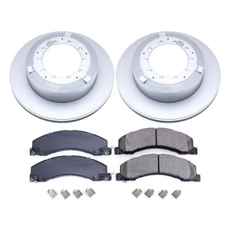 PowerStop® - Z17 Evolution Geomet® Plain Rear Brake Kit