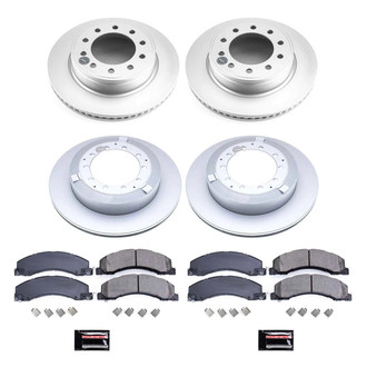PowerStop® - Z17 Evolution Geomet® Plain Brake Kit