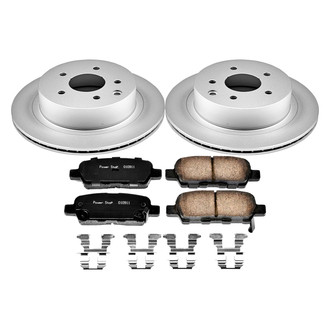 PowerStop® - Z17 Evolution Geomet® Plain Rear Brake Kit