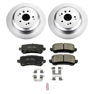 PowerStop® - Z17 Evolution Geomet® Plain Rear Brake Kit