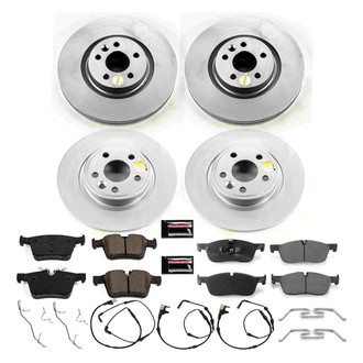 PowerStop® - Z17 Evolution Geomet® Plain Front and Rear Brake Kit