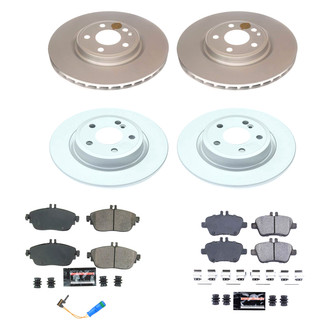 PowerStop® - Z17 Evolution Geomet® Plain Brake Kit