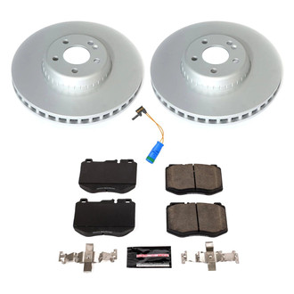 PowerStop® - Z17 Evolution Geomet® Plain Front Brake Kit