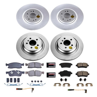 PowerStop® - Z17 Evolution Geomet® Plain Front and Rear Brake Kit