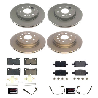 PowerStop® - Z17 Evolution Geomet® Plain Brake Kit