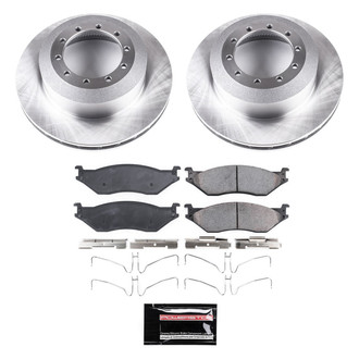 PowerStop® CRK8185 - Z17 Evolution Geomet® Plain Rear Brake Kit