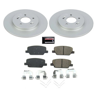 PowerStop® - Z17 Evolution Geomet® Plain Rear Brake Kit