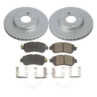 PowerStop® - Z17 Evolution Geomet® Plain Front Brake Kit