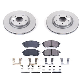 PowerStop® - Z17 Evolution Geomet® Plain Front Brake Kit