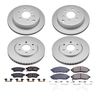 PowerStop® - Z17 Evolution Geomet® Plain Brake Kit
