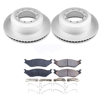 PowerStop® - Z17 Evolution Geomet® Plain Front and Rear Brake Kit