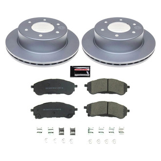 PowerStop® - Z17 Evolution Geomet® Plain Rear Brake Kit
