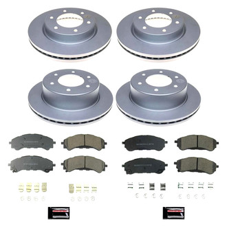 PowerStop® - Z17 Evolution Geomet® Plain Brake Kit