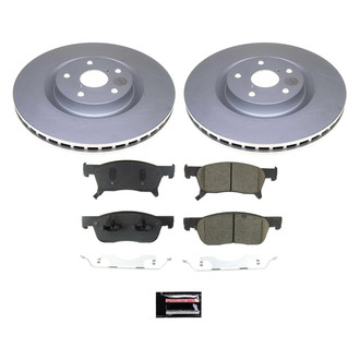 PowerStop® - Z17 Evolution Geomet® Plain Front Brake Kit