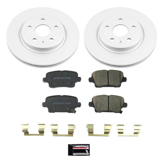 PowerStop® - Z17 Evolution Geomet® Plain Rear Brake Kit