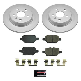 PowerStop® - Z17 Evolution Geomet® Plain Rear Brake Kit