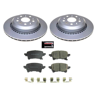 PowerStop® - Z17 Evolution Geomet® Plain Rear Brake Kit