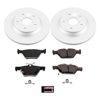 PowerStop® - Z17 Evolution Geomet® Plain Rear Brake Kit