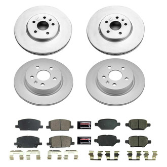PowerStop® - Z17 Evolution Geomet® Plain Brake Kit