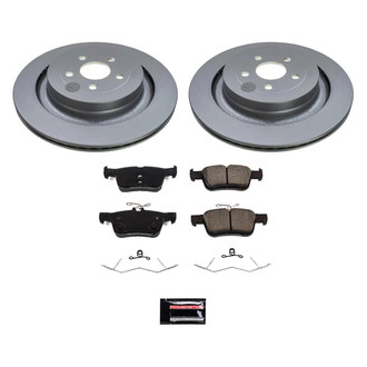 PowerStop® - Z17 Evolution Geomet® Plain Rear Brake Kit