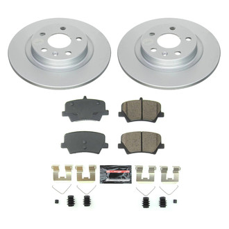 PowerStop® - Z17 Evolution Geomet® Plain Rear Brake Kit