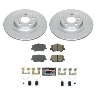 PowerStop® - Z17 Evolution Geomet® Plain Rear Brake Kit