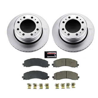 PowerStop® - Z17 Evolution Geomet® Plain Rear Brake Kit