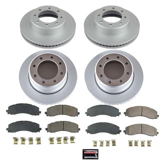 PowerStop® - Z17 Evolution Geomet® Plain Front and Rear Brake Kit