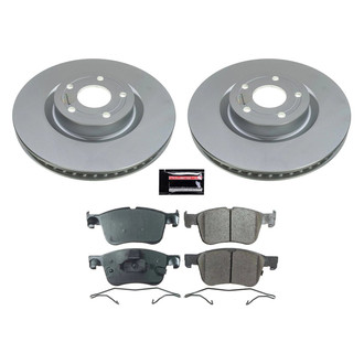 PowerStop® - Z17 Evolution Geomet® Plain Front Brake Kit