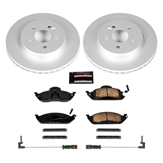 PowerStop® - Z17 Evolution Geomet® Plain Front Brake Kit