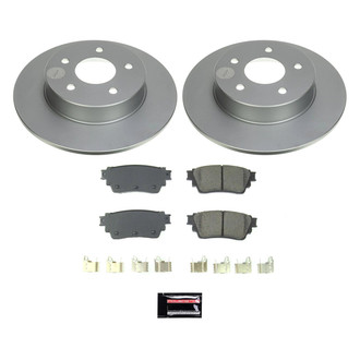 PowerStop® - Z17 Evolution Geomet® Plain Rear Brake Kit
