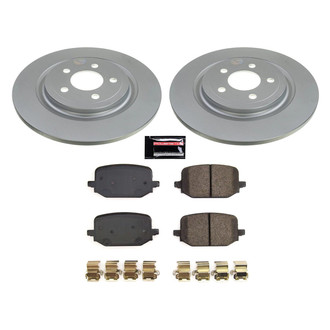 PowerStop® - Z17 Evolution Geomet® Plain Rear Brake Kit
